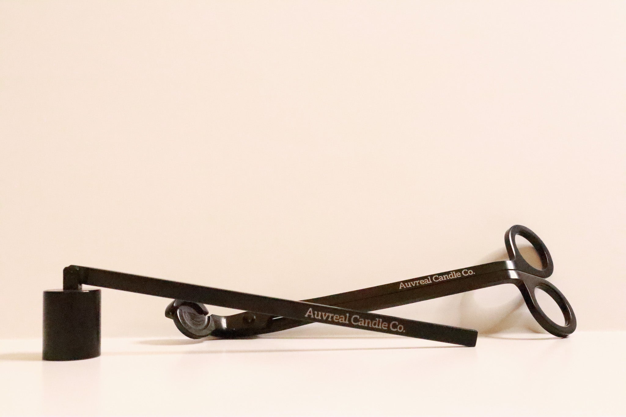 Candle Wick Trimmer and Snuffer Set - Black